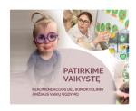 Ikimokyklinio ugdymo rekomendacijos „Patirkime vaikystę“
