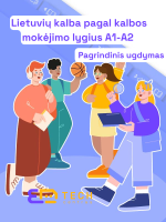 Lietuvių kalba pagal kalbos mokėjimo lygius A1-A2