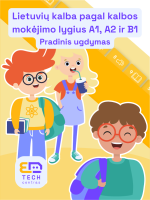 Lietuvių kalba pagal kalbos mokėjimo lygius A1, A2 ir B1