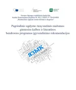 Pagrindinio ugdymo rusų tautinės mažumos gimtosios kalbos ir literatūros bendrosios programos įgyvendinimo rekomendacijos