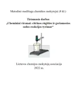Tiriamasis darbas tema „Cheminiai virsmai: citrinos rūgšties ir geriamosios sodos reakcijos tyrimas“ (8 klasė)