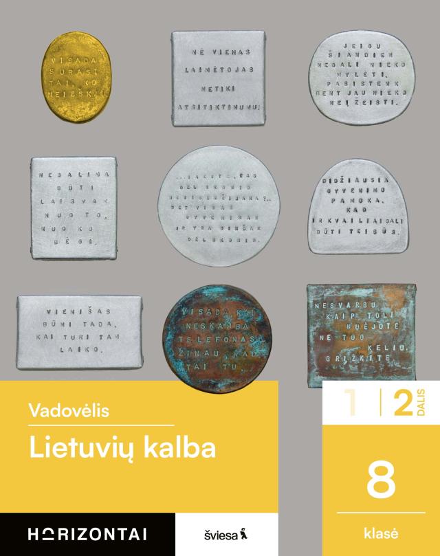 Lietuvių kalba. Vadovėlis 8 klasei, 2 dalis (Horizontai)