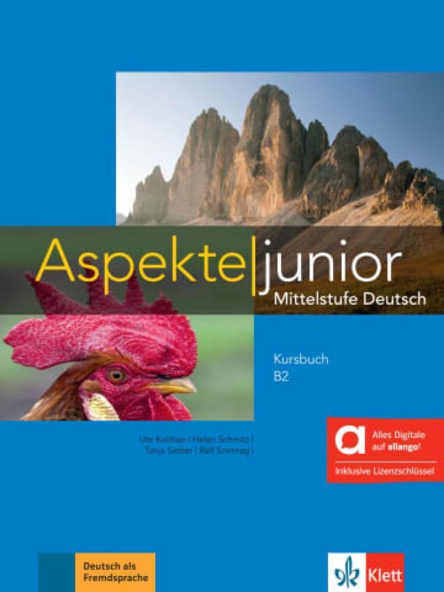 Vadovėliai vokiečių kalbai (pirmąjai) mokytis „Aspekte junior“ C1, B2