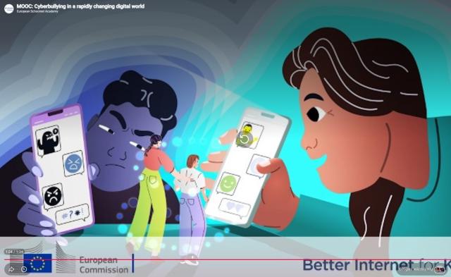 Kviečiame dalyvauti tarptautiniame „European Schoolnet Academy“ nuotoliniame kurse: „Cyberbullying in a rapidly changing digital world“ („Patyčios internete sparčiai kintančiame skaitmeniniame pasaulyje“