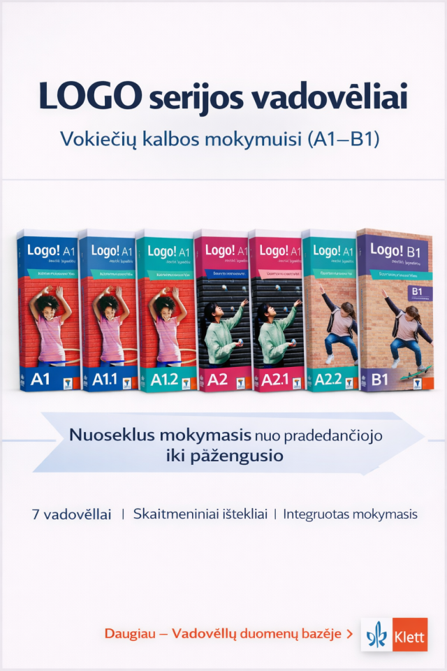 Švietimo portale paskelbta informacija apie naujus vokiečių kalbos vadovėlius