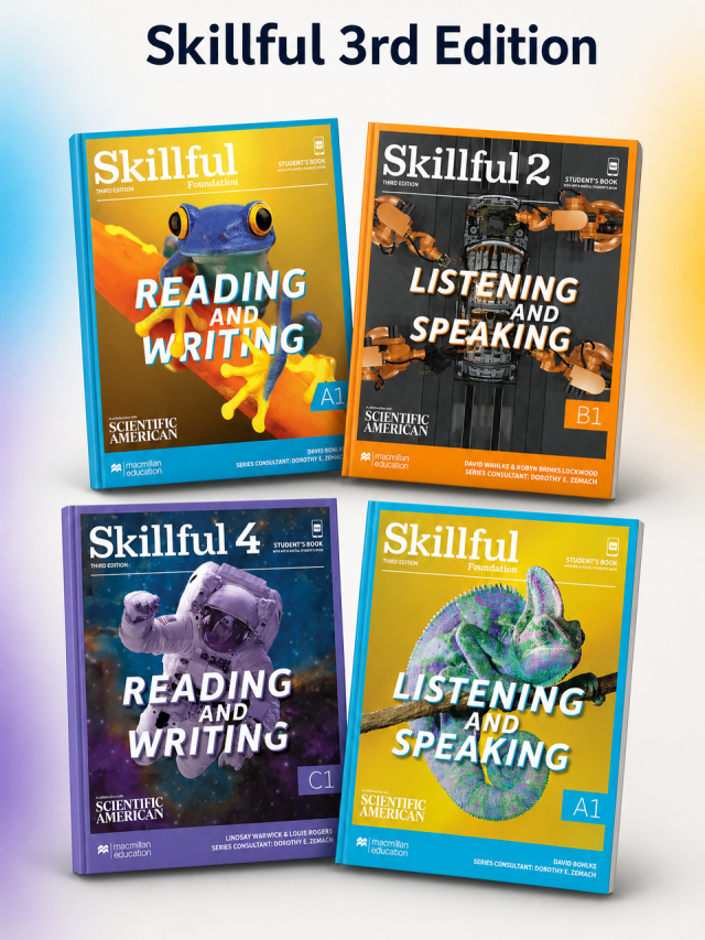 „Skillful 3rd ed“ serijos vadovėliai