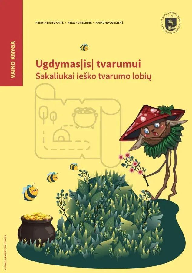 E. knyga „Ugdymas(is) tvarumui. Šakaliukai ieško tvarumo lobių“ (Vaiko knyga)