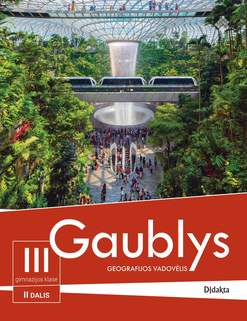 Gaublys. Geografijos vadovėlis III gimnazijos klasei, II dalis